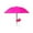 Hot Pink, variant on Bdday Phone Umbrella Suction Cup Stand Universal Phone Stand with Umbrella for Phone Suitable for Outdoor Mobile Phones To Sun and Rain