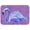Purple, variant on 9.5 x 8 in. Flamingo On Slate Blue Mouse Pad, Hot Pad or Trivet