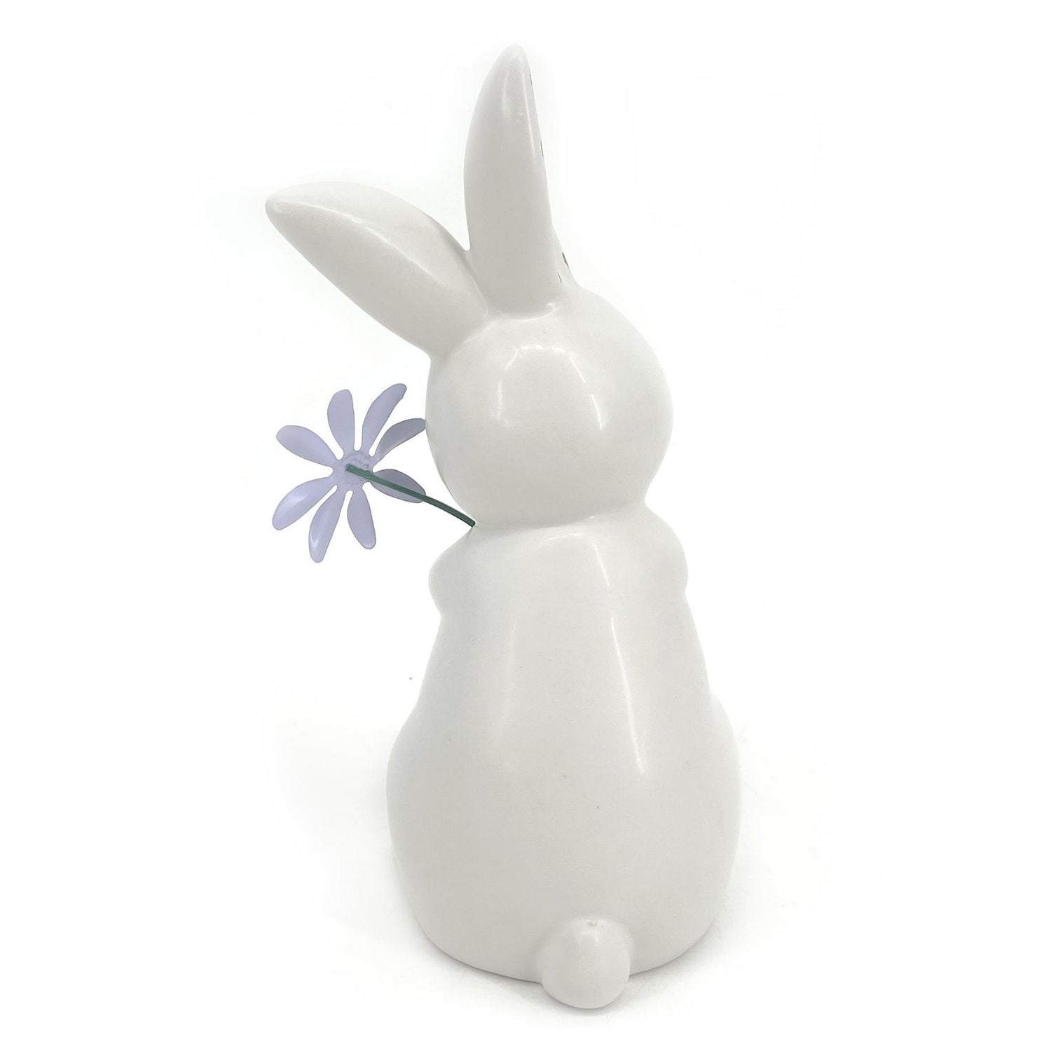 CERAMIC RABBIT PURPLE TABLE