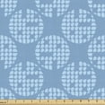 thumbnail image 1 of Abstract Sofa Upholstery Fabric by the Yard, Geometric Circles of Polka Dots in Gradient Tones Contemporary Mosaic Style, Decorative Fabric for DIY and Home Accents, Pale Sky Blue by Ambesonne, 1 of 5