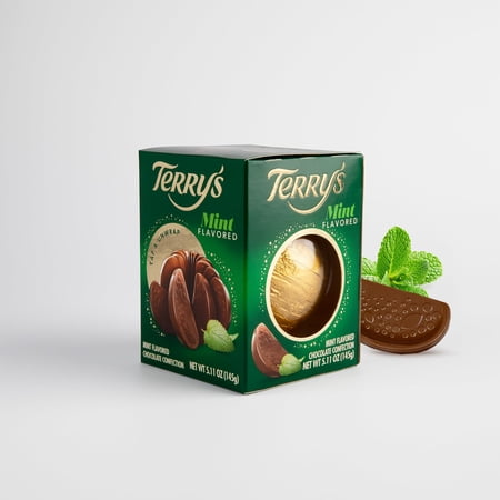 Terry's Mint Milk Chocolate Orange MDA05 5.53 oz | Stocking Stuffer and Party Favor | Break Apart Chocolate Ball with Real Orange Oil | Holiday Favorite
