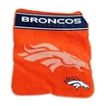thumbnail image 1 of Logo Chair 610-26X 60 x 80 in. NFL Denver Broncos Raschel Throw, 1 of 1