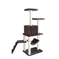 thumbnail image 3 of GleePet 57" Cat Tree GP78570923 Coffee Brown W Ramp, 3 of 9