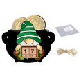 thumbnail image 4 of St Patrick's Day Wood Sign for Decor with Sticky Hook and Lanyard Multi Wood 12.5 x 9.5 inches, 4 of 4