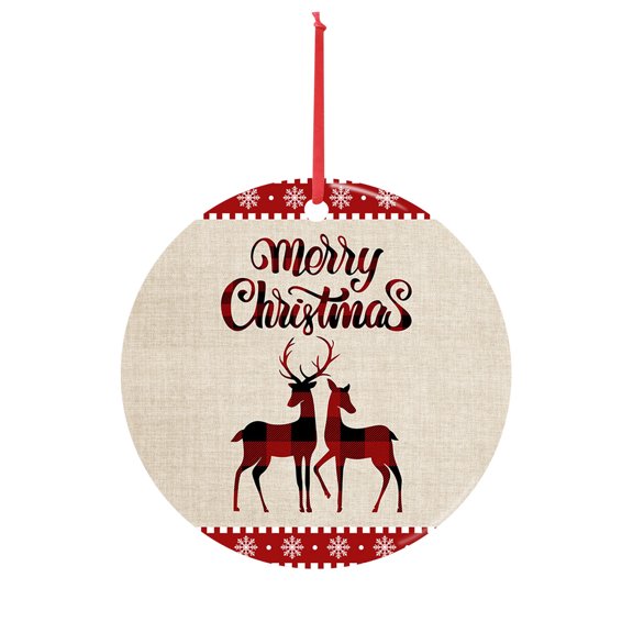 VerPetridure Personalize Shaped Embellishments Hanging Ornaments For Christmas Decoration