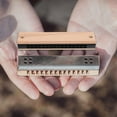 thumbnail image 4 of COOPHYA 3Pcs Bulk Harmonica For Kids Plastic Light Brown For Educational Music Classes, 4 of 6