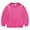 Hot Pink, variant on Ccpelsie Girls Fashion Pullover Round Neck Long Sleeve Sweatshirt Fall Winter Clothes for Toddler(Navy,6-12 Months)