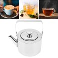 thumbnail image 1 of Hervidor De Té De Acero Inoxidable, Hervidor De Té De Metal Con Colador Tetera Silbante De Metal Engrosado Tetera Con Ergonómico Material De Grado Alimenticio Profesional, 1 of 8