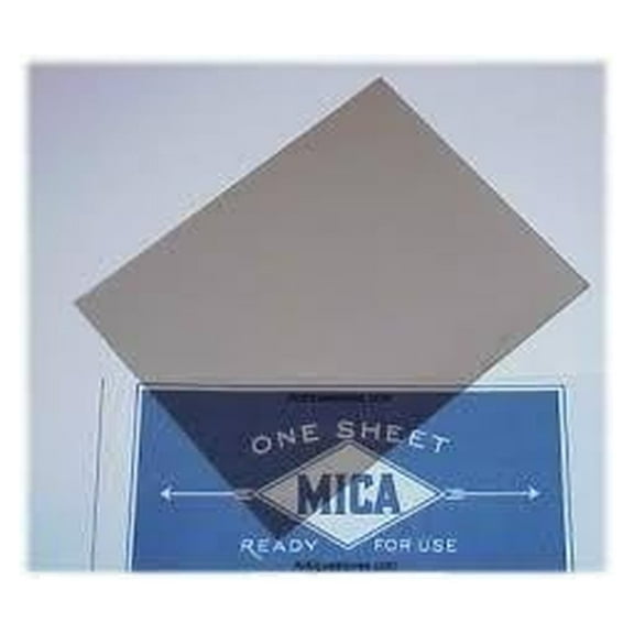 Mica Glass 5" x 7" typically .001 to .005" Thick