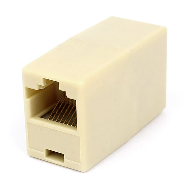 Unique Bargains RJ45 8P8C FF Cat 5 Shielded Inline Network