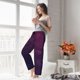 thumbnail image 5 of Balery Black Dark Blue Purple Pantalones de pijama para mujer, pijamas ultraligeros, pantalones de estar por casa-Medium, 5 of 6