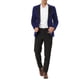 thumbnail image 2 of BLAZER DE VELVET CHIC PARA HOMBRE CON UN BOTÓN, TRAJE DE FIESTA PROM TUXEDO, CHAQUETA DE CENA XL AZUL, 2 of 7