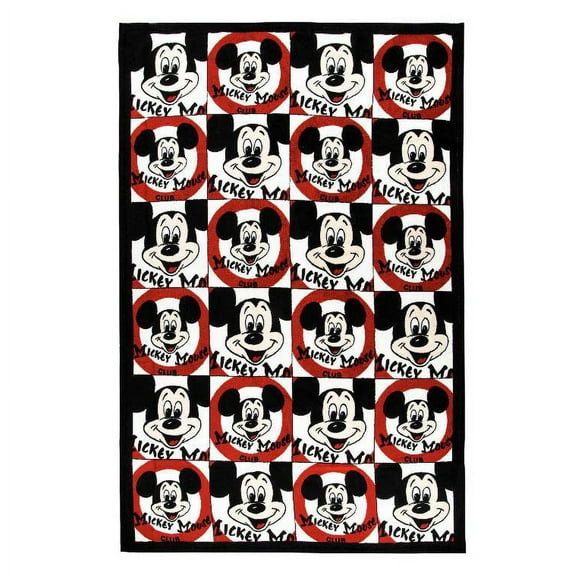 Disney Throw Blanket - Mickey Mouse Mouseketeer