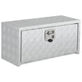 thumbnail image 2 of EDTara Heavy Duty Aluminum Diamond Plate Underbed Tool Box, Lockable and Waterproof Storage for Pickup Trucks, Trailers, and Rvs, 2 of 8