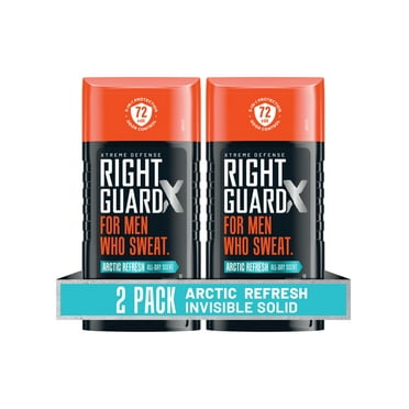 Right Guard Xtreme Defense Antiperspirant & Solid Deodorant for Men, Arctic Refresh, 2.6 oz. (2 Ct.)