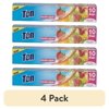 (4 pack) Ten Storage Freezer Double Zipper Gallon Bags 10 Count