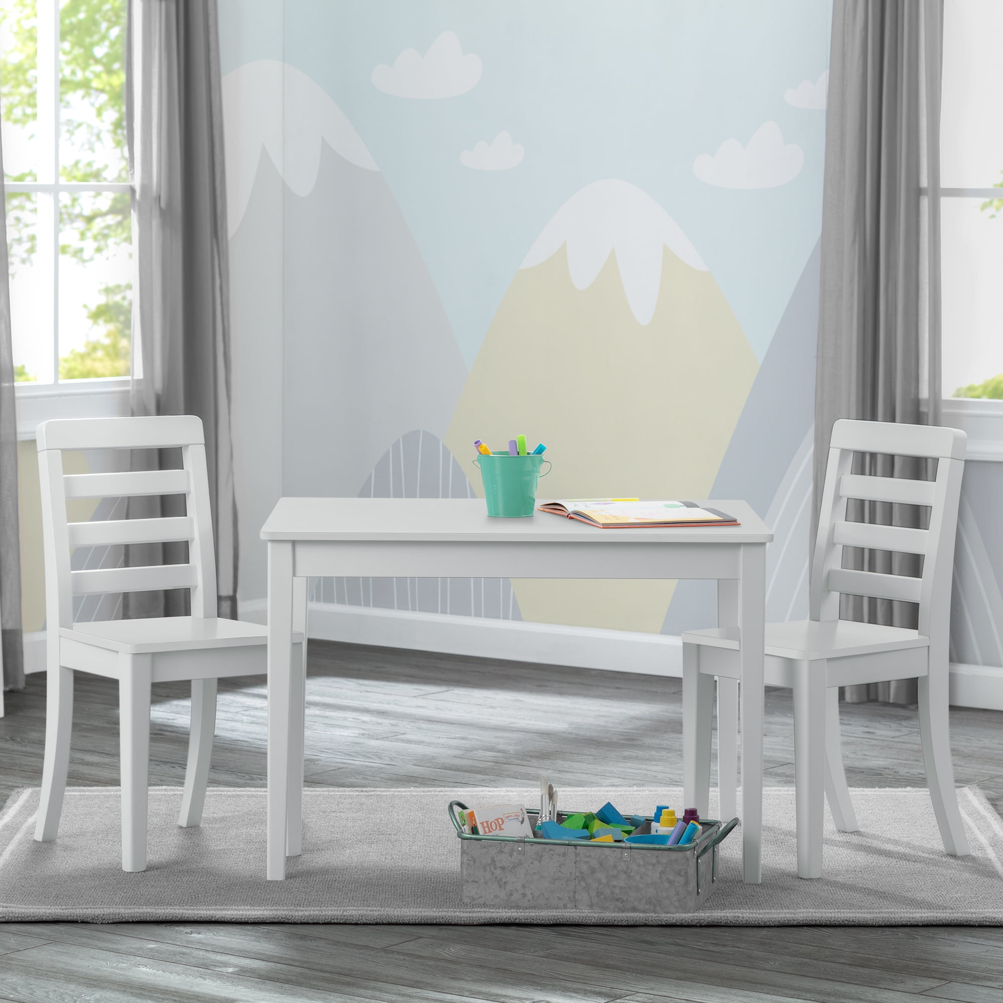 Children's Table and Two Chairs - 338 