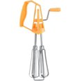 thumbnail image 2 of Professional Rotary Manual Egg Whisk Kitchen Utensils(orange), 2 of 5