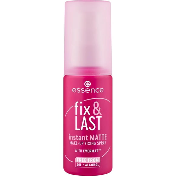 Vaporisateur Fixateur de Maquillage essence Fix & Dernier Mat Instantané