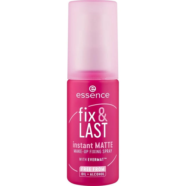 Spray fijador de maquillaje Fix & Last Matte Vegan de essence