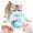 A1-D, variant on Self-Rolling Interactive Cat Ball, Interactive Cat Toy, Cat Teaser Exercise Toy With Motorized Moving Ball,360°Rotating Automatic Rolling Function, Moving Pet Toy for Indoor Cats Dogs Chasing