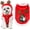 Medium, variant on Dog Christmas Outfit, Dog Christmas Hoodie Vest Dog Santa Costume with Elk Antlers, Christmas Clothes for Small Medium Dogs Cats Pets