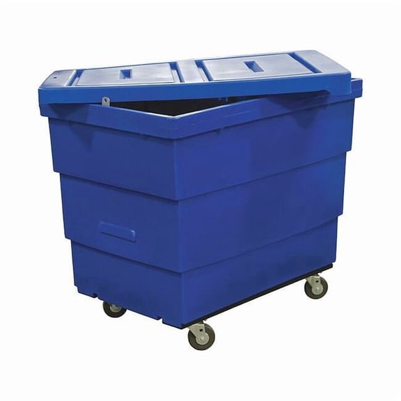 Cube Truck,1-1/4 cu. yd.,800lb. Cap,Blue G13-BLX-RLE-4HNN