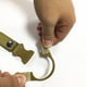 thumbnail image 5 of Portabotellas táctico para exteriores con clip para acampar y hacer senderismo, con hebilla de cinturón (caqui), 5 of 6