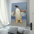 thumbnail image 3 of Funny Penguin Cute Black And White Penguin Kawaii Animal Wall Art Poster Scroll Canvas Painting Picture Living Room Decor Home 12x18inch(30x45cm), 3 of 6
