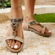 thumbnail image 2 of WILLBEST Sandalias Casuales De Punta Abierta Para Mujer, Diseño Cómodo Para Uso Diario Con Tacones De Bloque Medio, Adecuadas Para Primavera Y Verano., 2 of 9