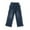 Z29-Blue, variant on Wide Leg Jeans for Girls Bow/Heart/Star Print Baggy Plain Denim Pants Loose Straight Leg Girls Jeans Casual Trousers Cute Peppy Clothes for Kids Teens Valentines Gifts for Kids Classroom