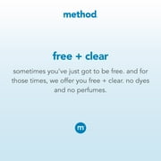 Method Laundry Detergent, Free + Clear, 53.5 Fluid fl oz, 66 Loads