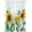 Sunflower-3, variant on Sunflower Curtain Cute Yellow and Blue Flowers Green Leaves Pattern Blackout Print Rod Pocket Window Drapes for Bedroom Living Room 42x54in