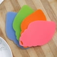 thumbnail image 3 of pitrice Silicone Cleaning Brush Bowl Dish Cleaner Pad Pot Pan Scrubber Kitchen Cleaning Tool - Blue Blue, 3 of 6