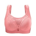 thumbnail image 3 of Wdfiry Women Plus Size Bras Comfortable Seamless Push Up Brassiere Full Coverage Wire Free Bralette, 3 of 5