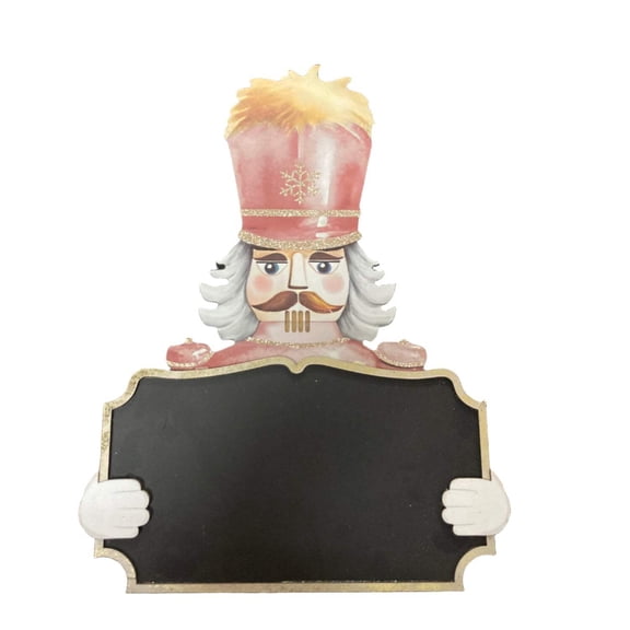 Ashland Christmas Nutcracker Chalkboard Wall Decor 18x12in