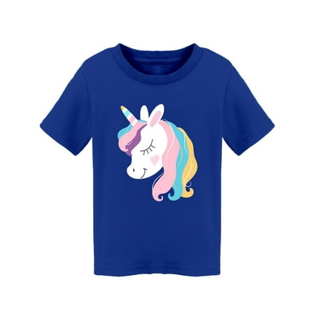 

White Dreaming Unicorn Head T-Shirt Toddler -Image by Shutterstock 4 Toddler