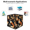 thumbnail image 2 of Fox Foldable Storage Containers Bins with Handle, 10.8"x10.5"x10.6", Large Capacity Storage Basket, 2 of 6