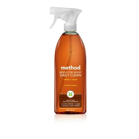 Method Wood For Good Daily Wood Cleaner, Almond, 28 (Best Cleanse For Athletes)