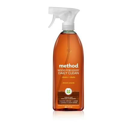 Le Creuset Cookware Cleaner - Method Wood For Good Daily Wood Cleaner, Almond, 28 Ounce