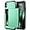 Mint, variant on iPhone X Case, iPhone 10 Case,Hybrid iPhone X Wallet Case Card Holder Shell Heavy Duty Protection Shockproof Anti Scratch Soft Rubber Bumper Cover Case for iPhone X 5.8 inch Dark Blue