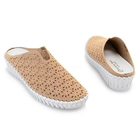 

Bernie Mev Tess Slip-on Wedge Mules