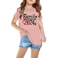 thumbnail image 1 of Fiudx Camiseta Infantil de La Suave con Estampado Navideño, Diseño Moderno, Cómoda, para Uso Diario, Ideal para Las Cuatro Estaciones., 1 of 4