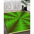 thumbnail image 3 of Ahgly Company Machine Washable Indoor Rectangle Transitional Pea Green Area Rugs, 4' x 6', 3 of 7