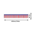 thumbnail image 3 of 2 Pcs 4th of July Patriotic Tinsel Banner,Red White Blue Star Fringe Garland,Shiny Tassel Banner for Independence Day,Memorial Day,Party,Home,Yard,Fence Doorway,Banister Decor, 3 of 6