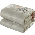 thumbnail image 4 of Nanshing Linda 7 Piece Chic Floral Comforter Set, California King, Blush, 4 of 4