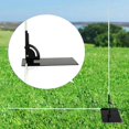 thumbnail image 2 of Golf Direction Indicator Stick Putting Swing Trainer Durable Golf Practice Plate, 2 of 8