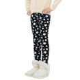 thumbnail image 4 of Kids Toddler Girls Leggings Warm Thick Fleece Lined Fall Winter Skinny Pants Teenage Child 3-13 Years, 4 of 8