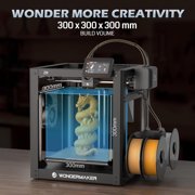 SainSmart x WonderMaker ZR CoreXY Multicolor 3D Printer – 600mm/s High-Speed, 4-Color Printing, 300°C Nozzle, Auto-Leveling, 300×300×300mm Large Build Volume
