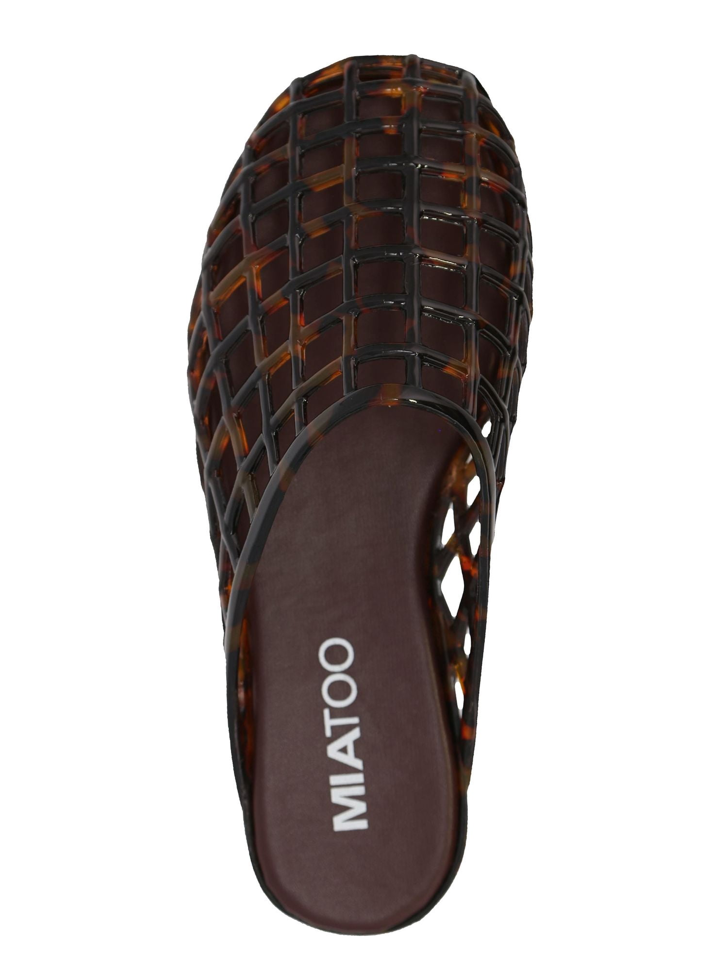 MIA Too Women's Jelled Caged Jelly Mule